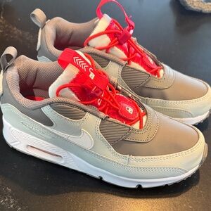 Nike Air Max 90 Toggle PS – Flat Pewter / White NEW WITH BOX